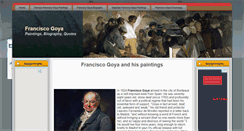 Desktop Screenshot of franciscogoya.com